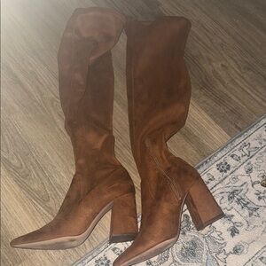 Steve Madden Chestnut Over-the-Knee Boots